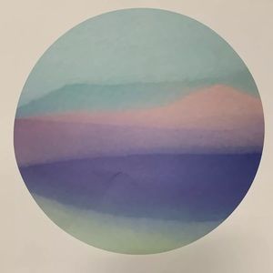 Set of 4 project 62 waves circle Loose Art Print 16"x 20"